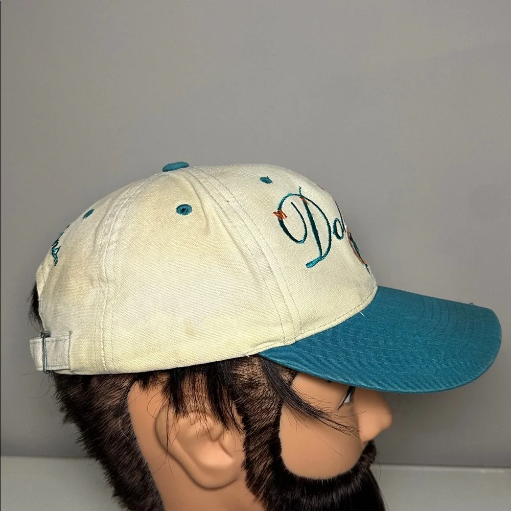 Team NFL Miami Dolphins vintage Cap with Teal Brim